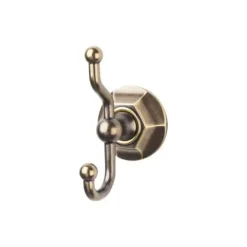 Sale Edwardian Double Robe Hook in German Bronze Top Knobs|Robe Hooks