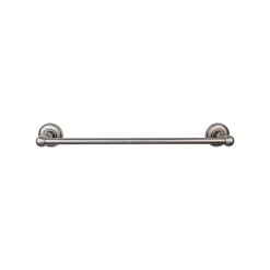 Outlet Edwardian Single Bath Towel Bar - Plain Backplate Top Knobs|Towel Bars
