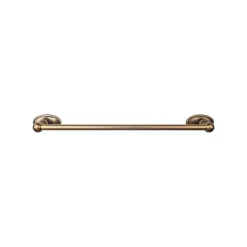Online Edwardian Single Bath Towel Bar - Oval Backplate Top Knobs|Towel Bars