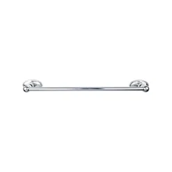 Online Edwardian Single Bath Towel Bar - Oval Backplate Top Knobs|Towel Bars