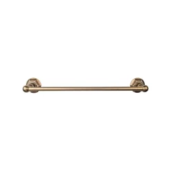 Discount Edwardian Single Bath Towel Bar - Hex Backplate Top Knobs|Towel Bars