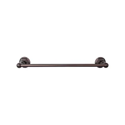 Discount Edwardian Single Bath Towel Bar - Hex Backplate Top Knobs|Towel Bars
