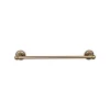 Outlet Edwardian Single Bath Towel Bar - Beaded Backplate Top Knobs|Towel Bars
