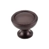 Emboss Knob in Oil Rubbed Bronze Top Knobs|Knobs