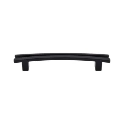 Clearance Flared Sanctuary 5" Pull Top Knobs|Brushed Nickel Hardware