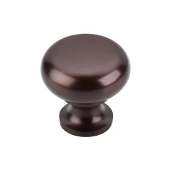 New Flat Faced Knob Top Knobs|Knobs