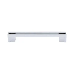 New Flat Rail Pull Top Knobs|Brushed Nickel Hardware