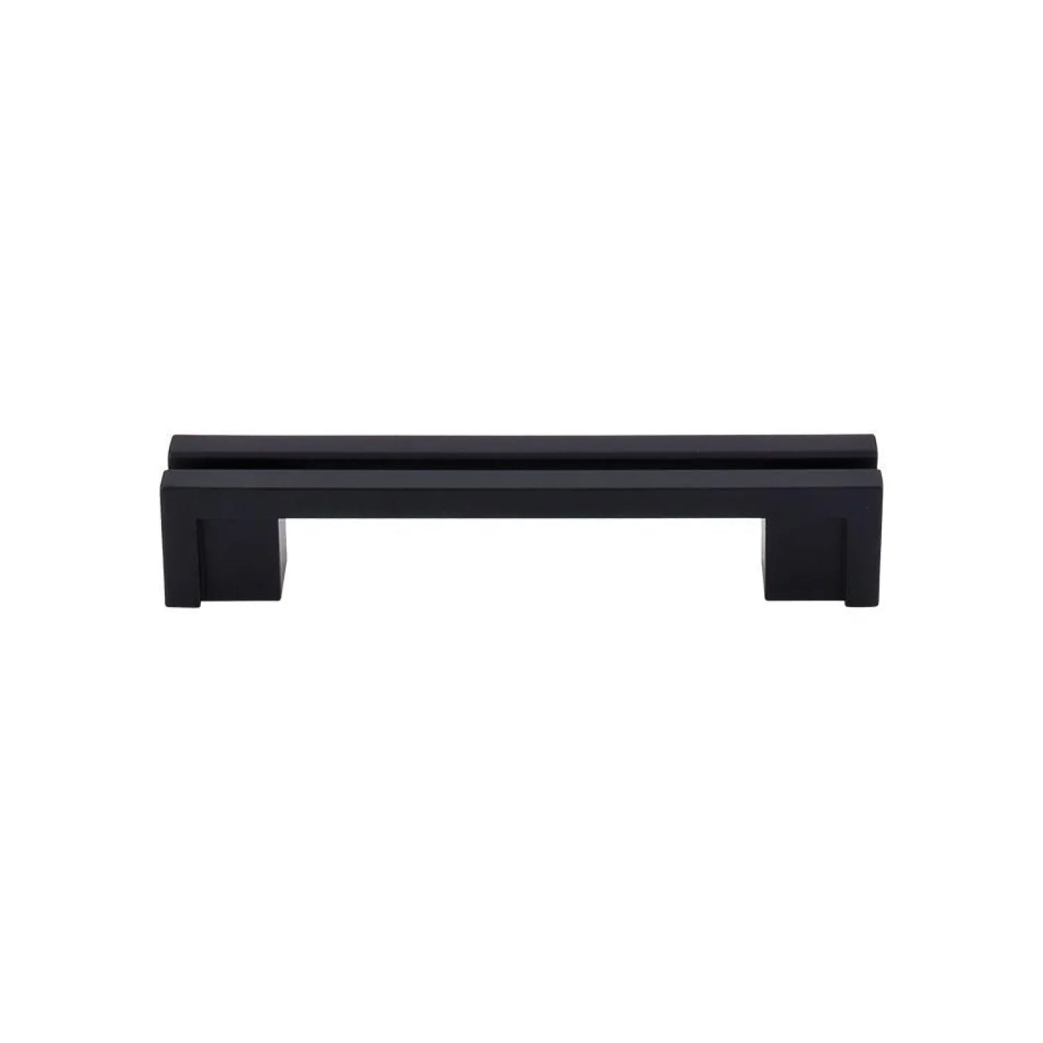 New Flat Rail Pull Top Knobs|Brushed Nickel Hardware