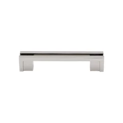 New Flat Rail Pull Top Knobs|Brushed Nickel Hardware