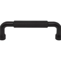 Clearance Garrison Pull in Flat Black Top Knobs|Black & Dark Hardware