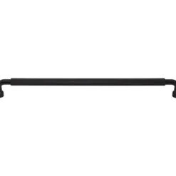Clearance Garrison Pull in Flat Black Top Knobs|Black & Dark Hardware