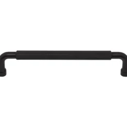 Clearance Garrison Pull in Flat Black Top Knobs|Black & Dark Hardware
