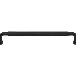 Clearance Garrison Pull in Flat Black Top Knobs|Black & Dark Hardware