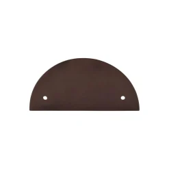 Outlet Half Circle Back Plate Top Knobs|Brushed Nickel Hardware