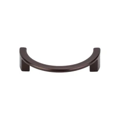 Clearance Half Circle Open Pull Top Knobs|Brushed Nickel Hardware