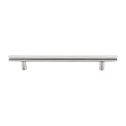 Outlet Hollow Bar Pull in Brushed Stainless Steel Top Knobs|Pulls