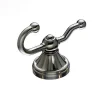 Best Topknobs HUD2BSN Double Hook in Brushed Satin Nickel Top Knobs|Brushed Nickel Hardware