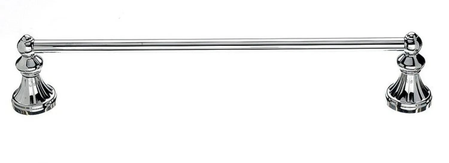 Hot Topknobs HUD6PC 18" Single Towel Bar in Polished Chrome Top Knobs|Chrome Hardware