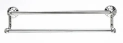 Outlet Topknobs HUD7PN 18" Double Towel Bars in Polished Nickel Top Knobs|Towel Bars