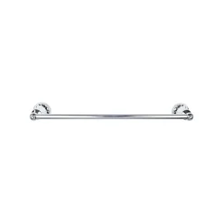 Outlet Hudson Single Bath Towel Bar Top Knobs|Brushed Nickel Hardware