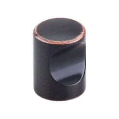 Indent Knob in Tuscan Bronze Top Knobs|Knobs