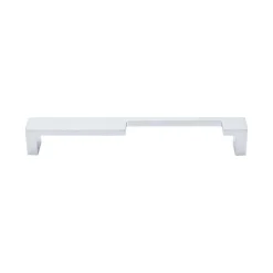 New Modern Metro Notch Pull B in Aluminum Top Knobs|Brushed Nickel Hardware