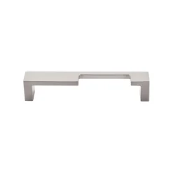 New Modern Metro Notch Pull B in Aluminum Top Knobs|Brushed Nickel Hardware
