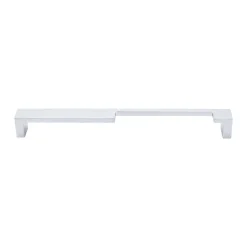 New Modern Metro Notch Pull B in Aluminum Top Knobs|Brushed Nickel Hardware