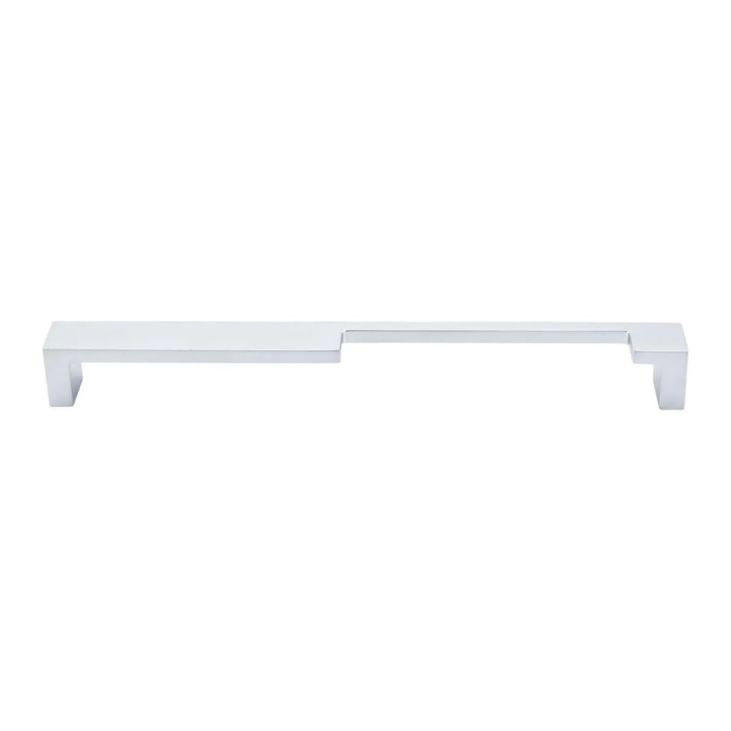 New Modern Metro Notch Pull B in Aluminum Top Knobs|Brushed Nickel Hardware