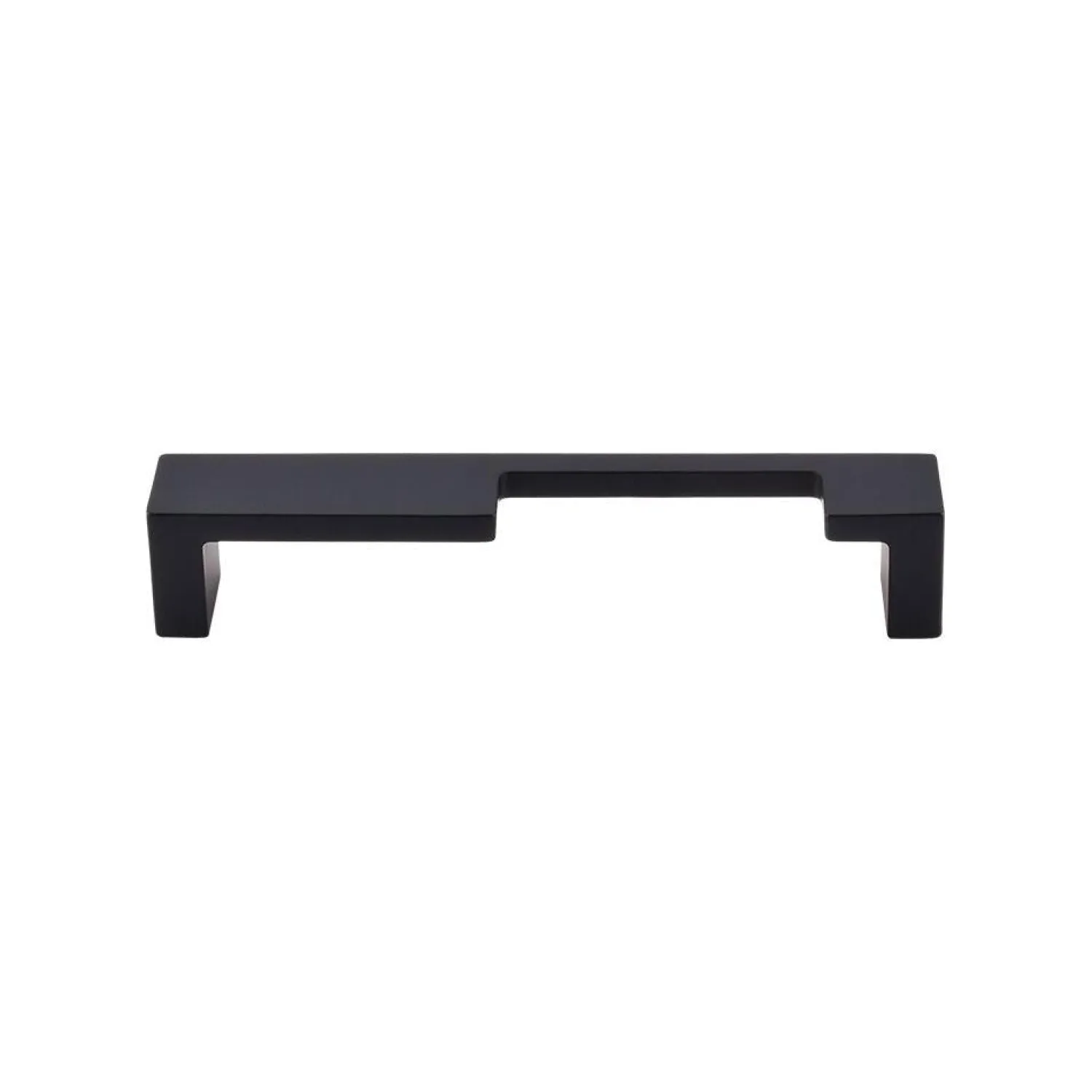 New Modern Metro Notch Pull B in Aluminum Top Knobs|Brushed Nickel Hardware