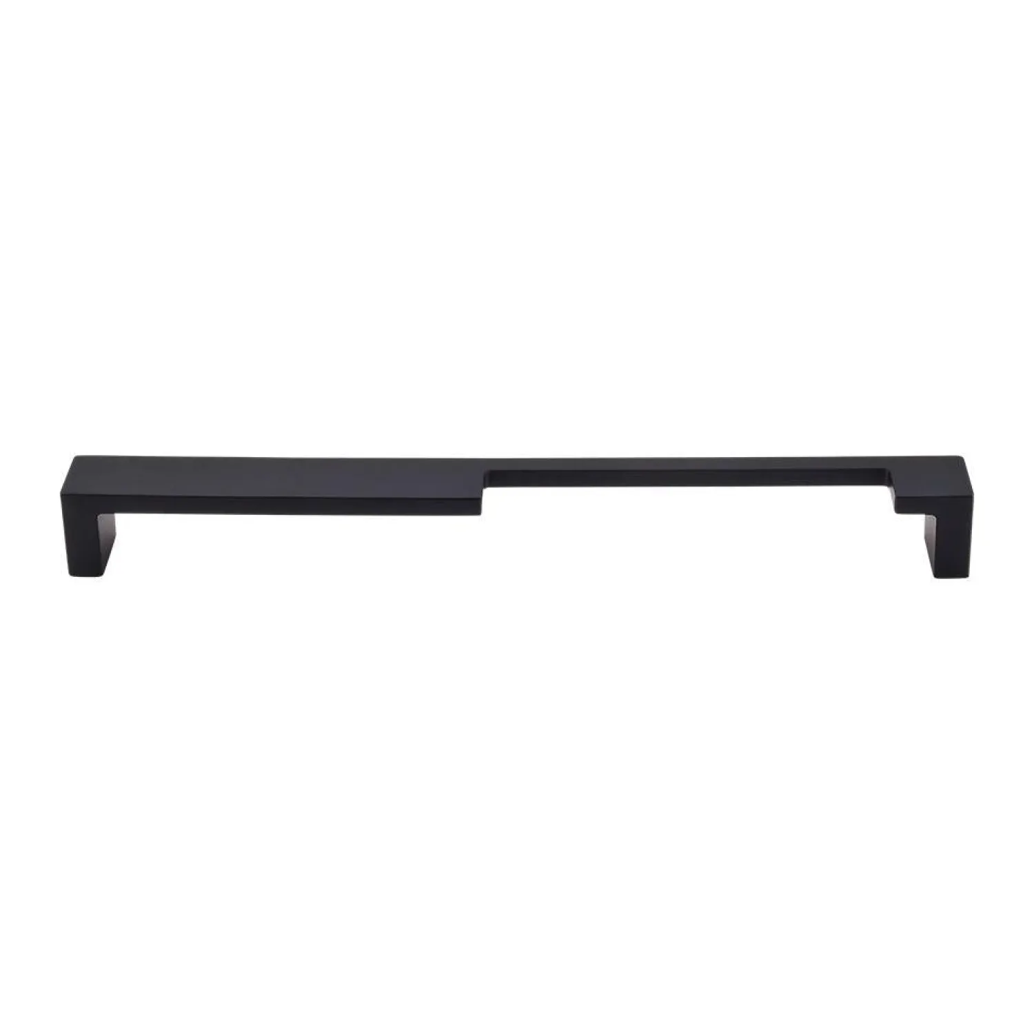 New Modern Metro Notch Pull B in Aluminum Top Knobs|Brushed Nickel Hardware