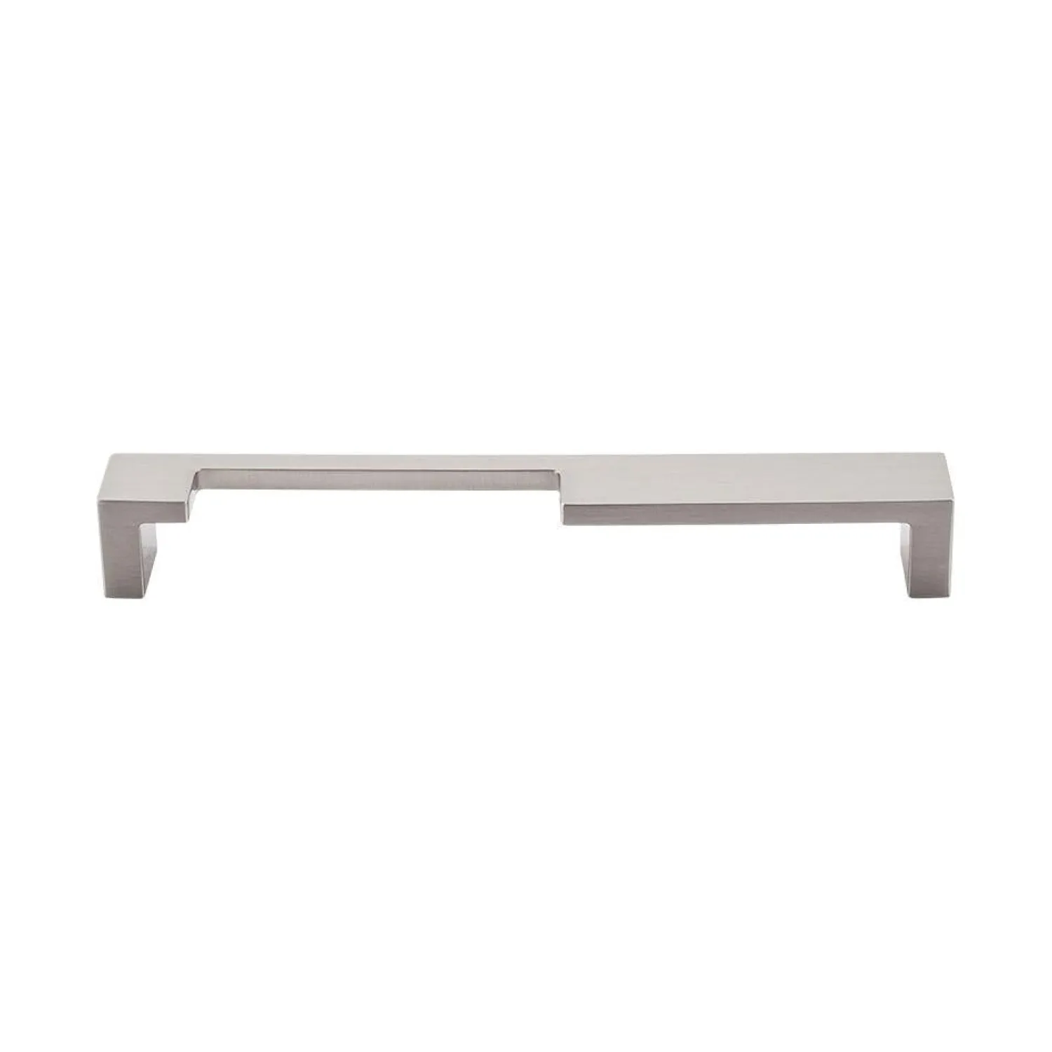 Clearance Modern Metro Notch Pull A Top Knobs|Brushed Nickel Hardware