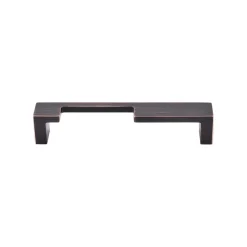 Clearance Modern Metro Notch Pull A Top Knobs|Brushed Nickel Hardware