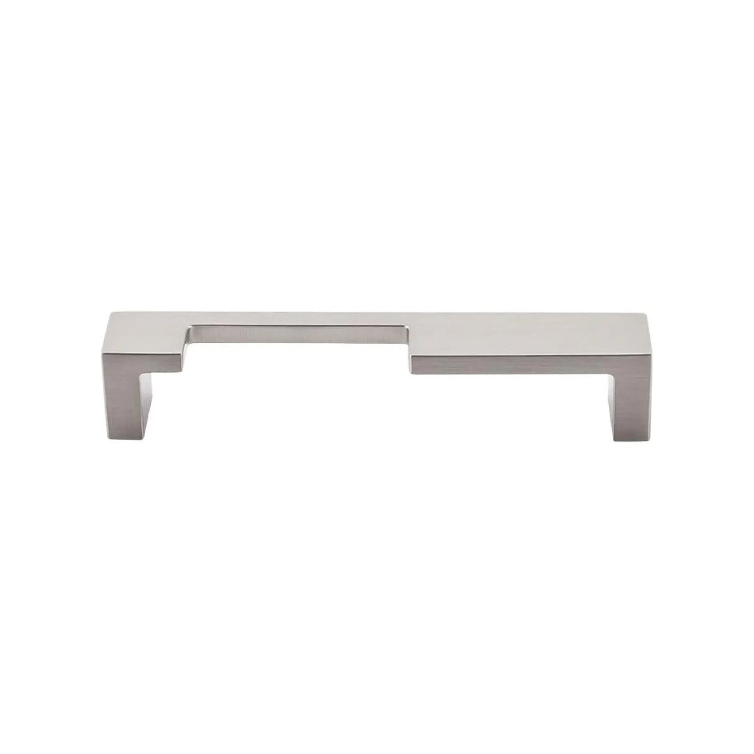 Clearance Modern Metro Notch Pull A Top Knobs|Brushed Nickel Hardware