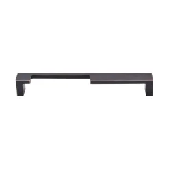 Clearance Modern Metro Notch Pull A Top Knobs|Brushed Nickel Hardware