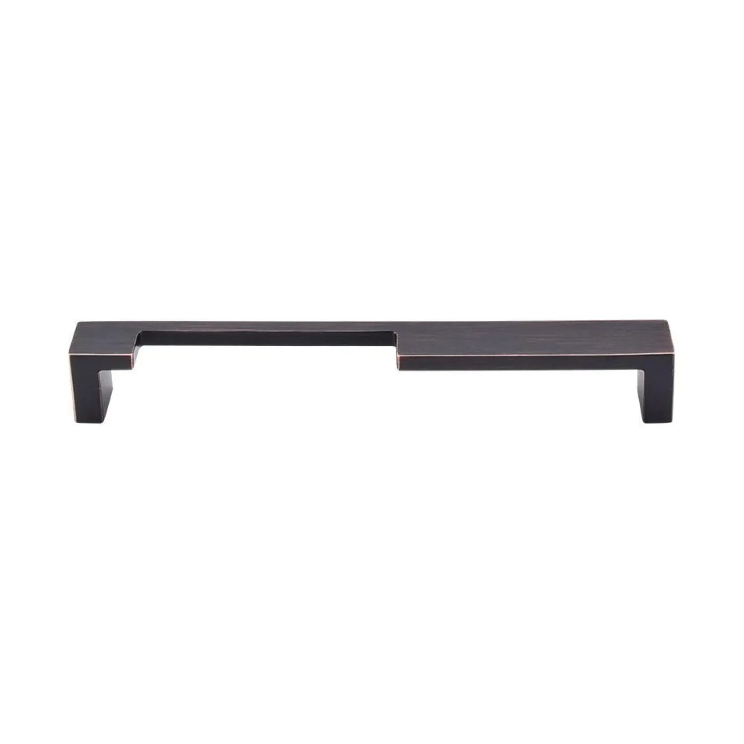 Clearance Modern Metro Notch Pull A Top Knobs|Brushed Nickel Hardware