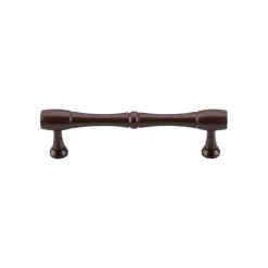 Clearance Nouveau Bamboo D Pull in Oil Rubbed Bronze Top Knobs|Pulls