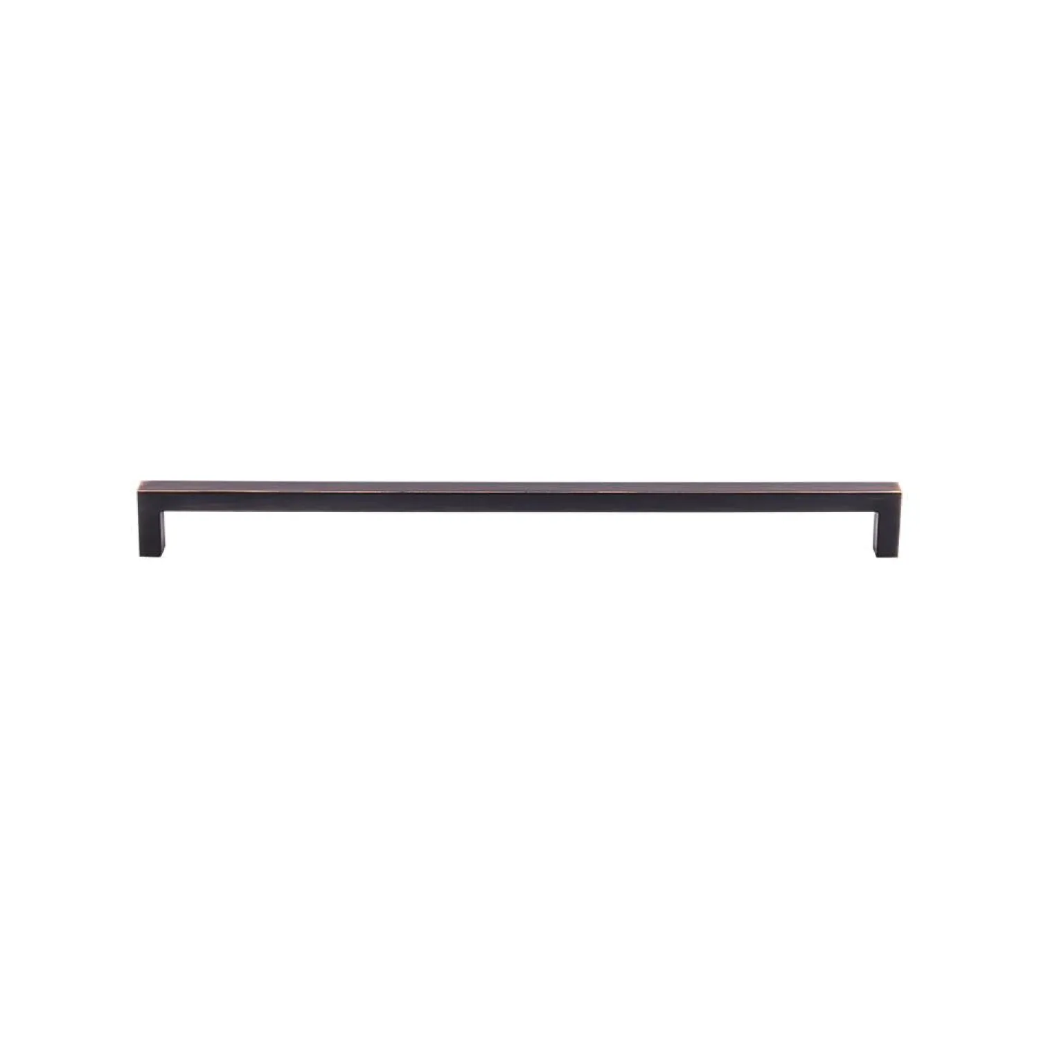 Outlet Nouveau III Square Bar Pull Top Knobs|Black & Dark Hardware
