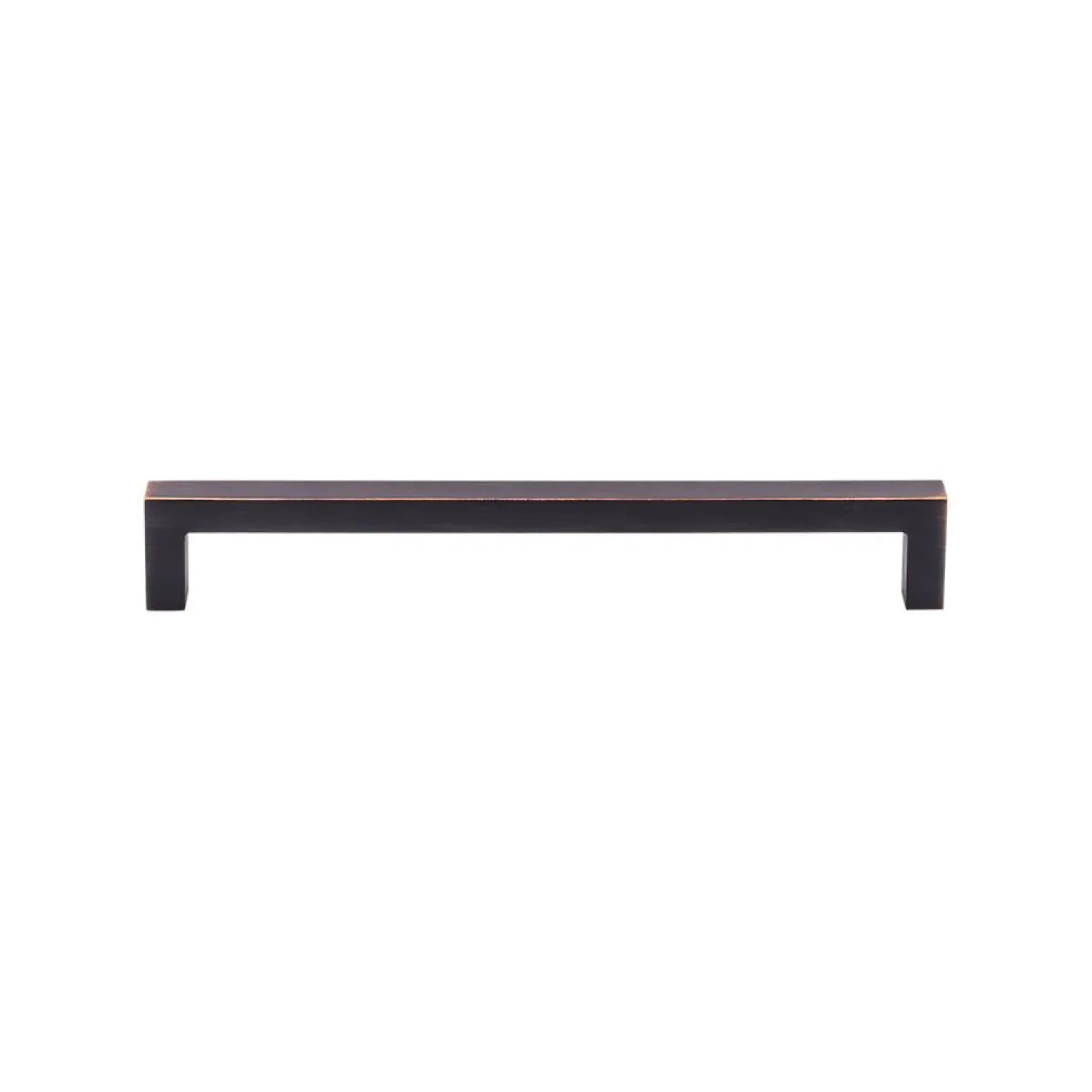 Outlet Nouveau III Square Bar Pull Top Knobs|Black & Dark Hardware