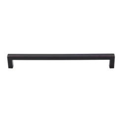 Outlet Nouveau III Square Bar Pull Top Knobs|Black & Dark Hardware
