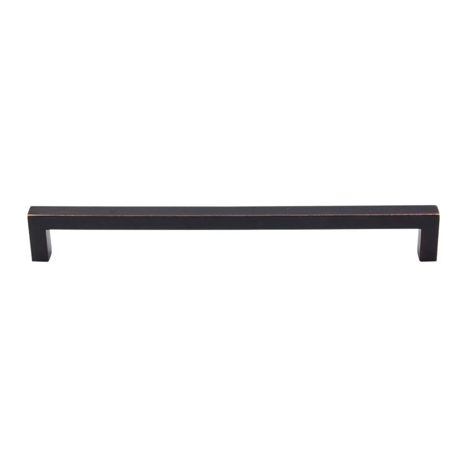 Outlet Nouveau III Square Bar Pull Top Knobs|Black & Dark Hardware