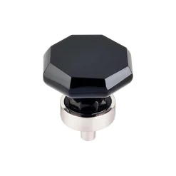 Clearance Octagon Crystal Knob Top Knobs|Knobs