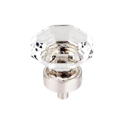 Clearance Octagon Crystal Knob Top Knobs|Knobs