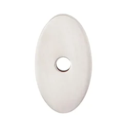 Best Oval Backplate Top Knobs|Brushed Nickel Hardware