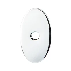 Best Oval Backplate Top Knobs|Brushed Nickel Hardware