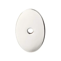 Best Oval Backplate Top Knobs|Brushed Nickel Hardware