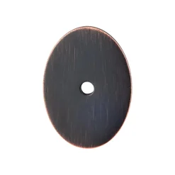 Best Oval Backplate Top Knobs|Brushed Nickel Hardware