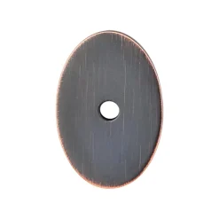 Best Oval Backplate Top Knobs|Brushed Nickel Hardware