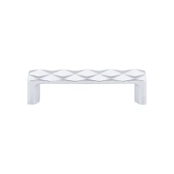Discount Quilted Pull Top Knobs|Brushed Nickel Hardware