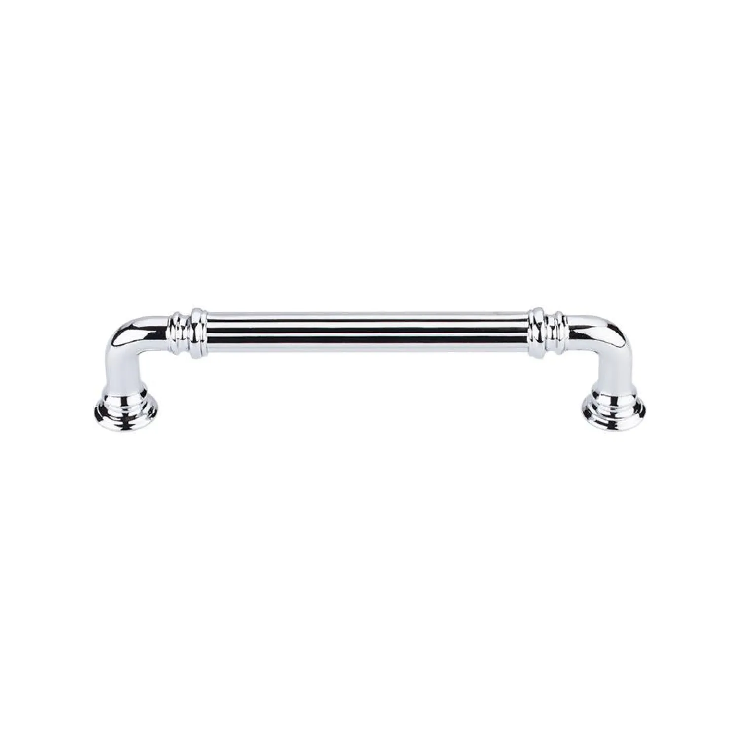 Hot Reeded Pull Top Knobs|Brushed Nickel Hardware